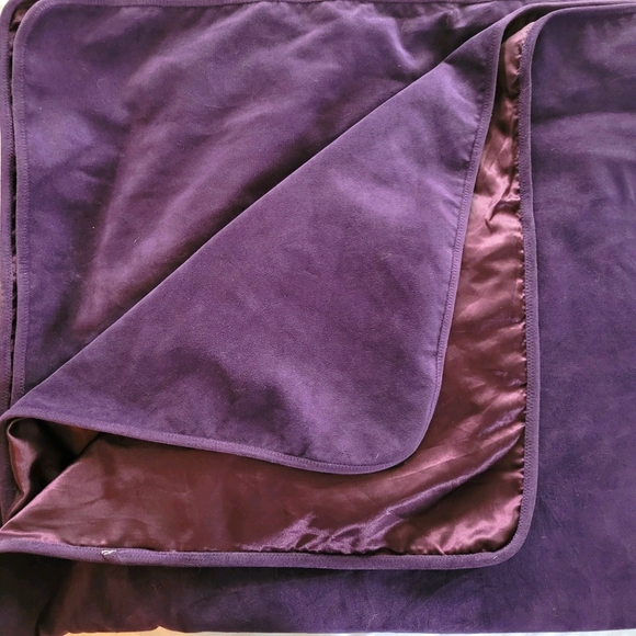 Liberator Bedding Liberator Purple Waterproof Satin Blanket Poshmark